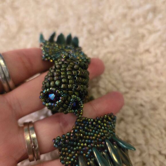 Snake Bracelet Beaded Unique - Picture 11 of 11